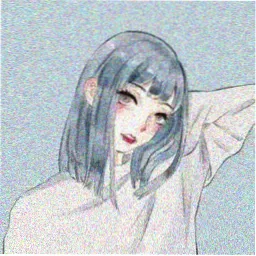 作画访谈头像剪影